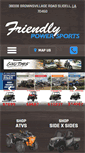 Mobile Screenshot of friendlypowersports.com